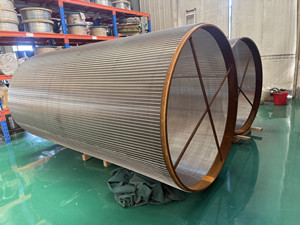 Rotary Drum Screen Cylinder For Sugar Processing
